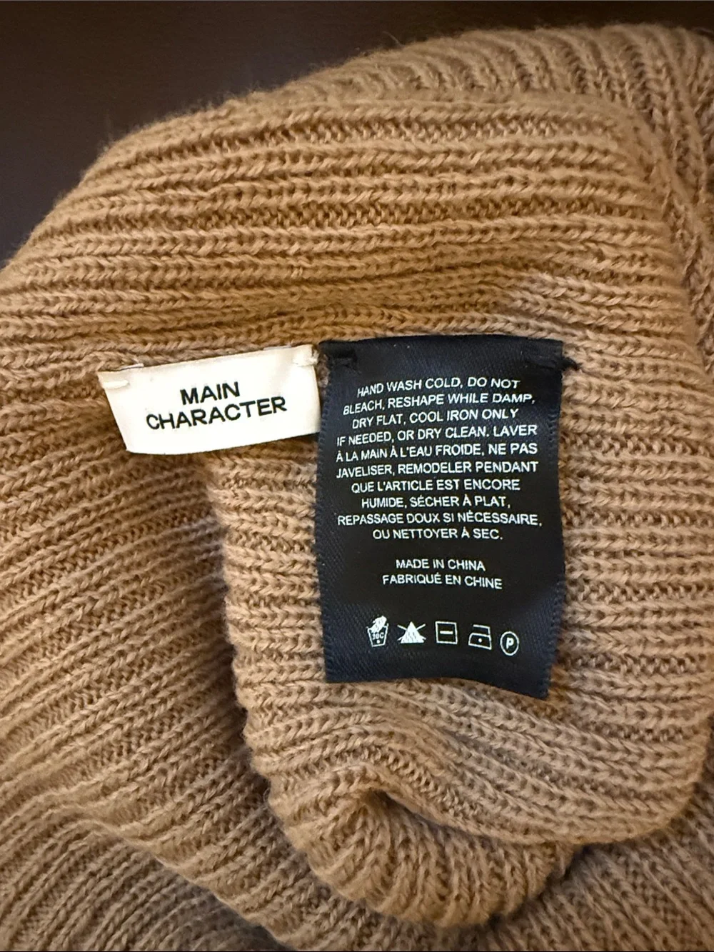Aritzia Main Character Beanie